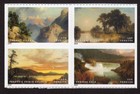 Scott #4917-4920 Hudson River School Booklet Block of 4 Stamps - MNH #1