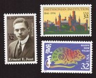 Scott #3058-3059-3060 Ernest E. Just Smithsonian New Year Rat Single Stamp - MNH