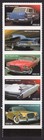 Scott #4357a (4353) Fins and Chrome Strip of 5 Stamps - MNH Pontiac 1st