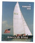 Scott #6106 American Icons Flag on Racing Sailboat (5) Five Forever Stamps - MNH