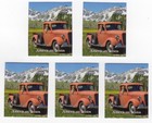 Scott #6106 American Icons Man & Dog Pickup Truck (5) Five Forever Stamps - MNH