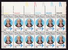 Scott #c98A Philip Mazzei Air mail Plate Block of 12 Stamps - MNH UL