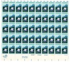 Scott #1711 Colorado Columbine Sheet of 50 Stamps - MNH P#37962-37967 LR