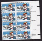 Scott #c118 Samuel P. Langley Zip Block of 8 Stamps - MNH