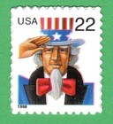 Scott #3259 Uncle Sam Single Stamp - MNH