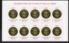Scott #6010a US Army 250th Anniversary 40 Forever Stamps - MNH