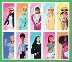 Scott #6115 Barbie You Can Be Anything Block of 10 Stamps - MNH