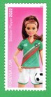 Scott #6115i Barbie You Can Be Anything Soccer Player Single Forever Stamp