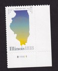 Scott #5274 Illinois Plate # Single Forever Stamp - MNH