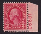 Scott #634 George Washington Plate # Single Stamp - MNH P#18990 #7 LR