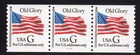 Scott #2889 Old Glory Plate # Coil (PNC3) of 3 Stamps - MNH P#1111