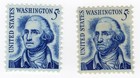Scott #1283-1283B George Washington Single Stamps - MNH #1