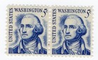 Scott #1283B George Washington Horizontal Pair of Stamps - MNH