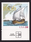 Scott #4073 Samuel de Champlain (French Explorer) Single Stamp - MNH w/Plate Pos