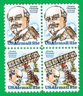 Scott #c94a (c93-94) Octave Chanute Air mail Block of 4 Stamps - MNH