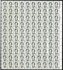 Scott #1861 Thomas H. Gallaudet Sheet of 100 Stamps - MNH P#2 LR