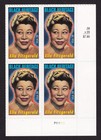 Scott #4120 Ella Fitzgerald Black Heritage Plate Block of 4 Stamps - MNH LR