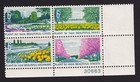 Scott #1368a (1365-68) Beautification Plate Block of 4 Stamps - MNH LR