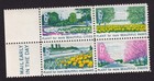 Scott #1368a (1365-68) Beautification Mail Early Block of 4 Stamps - MNH