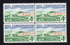 Scott #1133 Soil Conservation Block of 4 Stamps - MNH