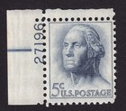 Scott #1213 George Washington Plate # Single Stamp - MNH P#27196 UL
