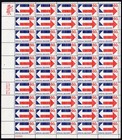 Scott #E23 Special Delivery Sheet of 50 Stamps - MNH P#33006 LL