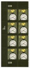 Scott #3757 Classic American Clock Plate Block of 8 Stamps - MNH P#P6666 Left