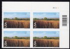 Scott #c136 Nine-Mile Prairie Plate Block of 4 Airmail Stamps - MNH P#11111 UR