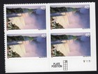 Scott #c133 Niagra Falls Plate Block of 4 Airmail Stamps - MNH P#V11111 LR