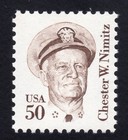 Scott #1869 Chester W. Nimitz Single Stamp - MNH