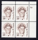 Scott #1869 Chester W. Nimitz Plate Block of 4 Stamps - MNH P#2 UR