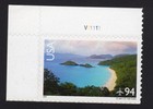Scott #c145 St. John, US Virgin Islands Plate # Single Airmail Stamp - MNH UL