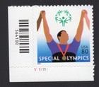 Scott #3771 Special Olympics Plate # Single Stamp - MNH LL