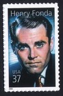 Scott #3911 Henry Fonda (Legends of Hollywood) Single Stamp - MNH