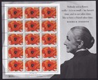 Scott #3069 Georgia O'Keefe Sheet of 20 Stamps - MNH