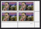 Scott #3134 Literary Arts Thornton Wilder Plate Block of 4 Stamps MNH P#P1111 LR