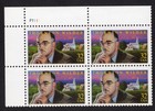 Scott #3134 Literary Arts Thornton Wilder Plate Block of 4 Stamps MNH P#P1111 UL