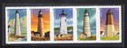 Scott #4795a (4791) New England Lighthouses Strip of 5 Stamps MNH in mount PC#5