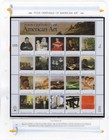 Scott #3236 American Art Sheet Of 20 Stamps - White Ace Album Page