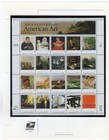 Scott #3236 American Art Sheet Of 20 Stamps - USPS Album Page