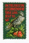 Scott #1445 Partridge in Pear Tree Single Stamp - MNH