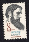Scott #1446 Sydney Lanier American Poet Single Stamp - MNH