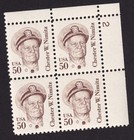 Scott #1869 Chester W. Nimitz Plate Block of 4 Stamps - MNH P#2 UR