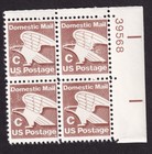 Scott #1946 C Series Eagle Plate Block of 4 stamps - MNH P#39568 UR