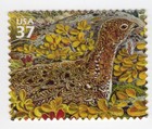 Scott #3802h Arctic Tundra (Nature Series) Willow Ptarmigan Single Stamp - MNH