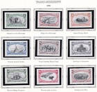 Scott #3209 Trans-Mississippi Set of 9 Single Stamps - White Ace Page
