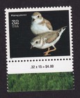 Scott #3105n Endangered Species Piping Plover Single Stamp - MNH