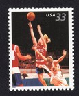 Scott #3399 Youth Sports Girls Basketball Single Stamp - MNH