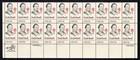 Scott #1823 Emily Bissell Plate Block of 20 Stamps - MNH P#39280 LR
