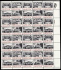 Scott #2022a (2019-22) Architecture (Dulles Airport) Sheet of 40 Stamps MNH P#6